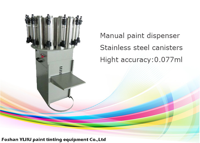 High Accuracy Manual Paint Dispenser , Universal Colorant Color Dispenser Machine