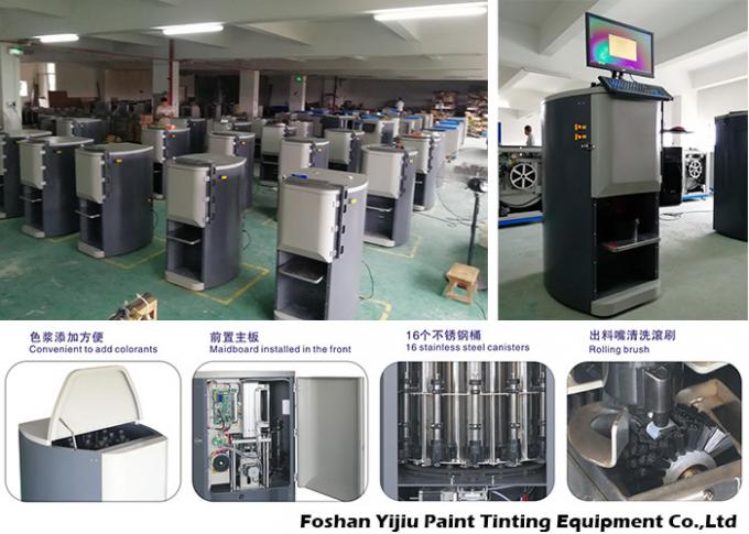 Auto Paint Colorant Dispenser With Piston Pump Type for Architectural Coatings