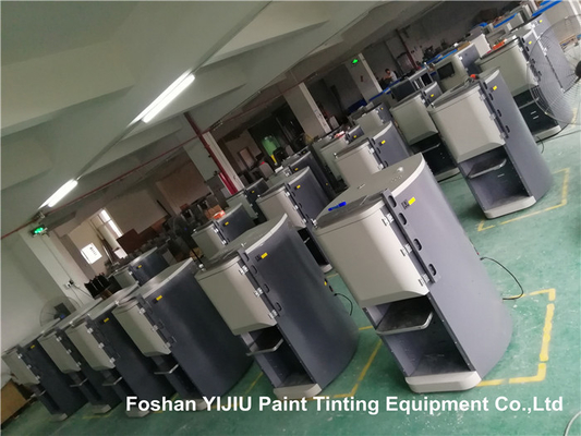 China Corrosion Resistant Automatic Paint Tinting Machines 50ML Paint Color Making Machine supplier