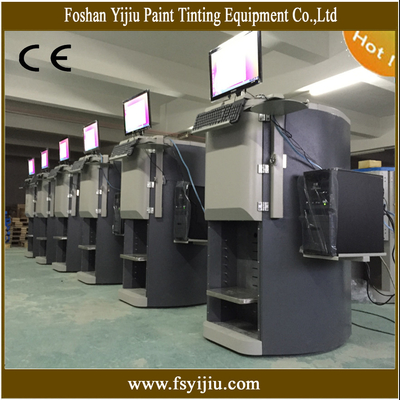 China Computerized Automatic Paint Tinting Machines 150W CE With Dispensing Software supplier