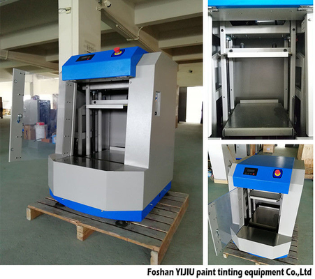 China PLC Control Electric Paint Shaker 0.5L-20L Automotive Paint Mixing Machine supplier