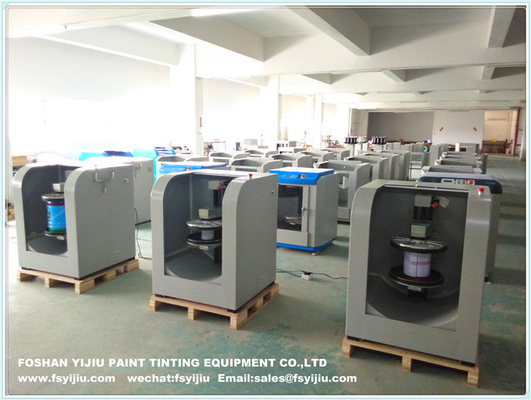 China Manual Clamping Gyroscopic Mixer Machine supplier