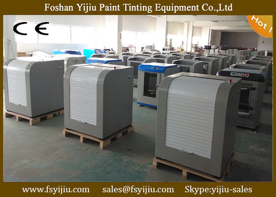 quality  High Speed Clamping Manual Paint Mixer Manufacturing Equipment for 1-35KG can factory
