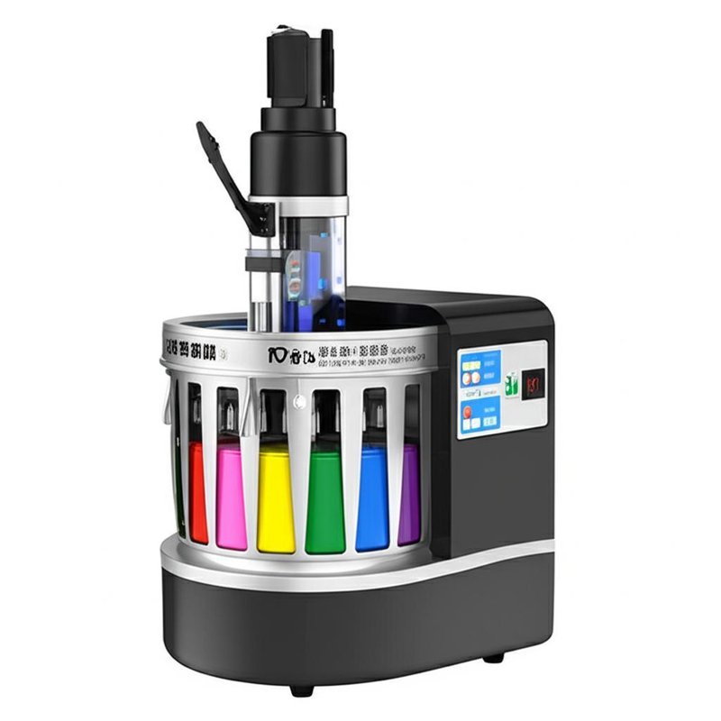 Automatic Paint Color Mixer – 16 Colors for Precise Tinting